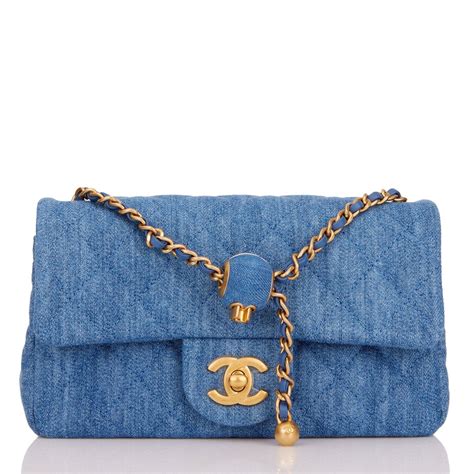 chanel mini flap bag outfit|chanel denim mini flap bag.